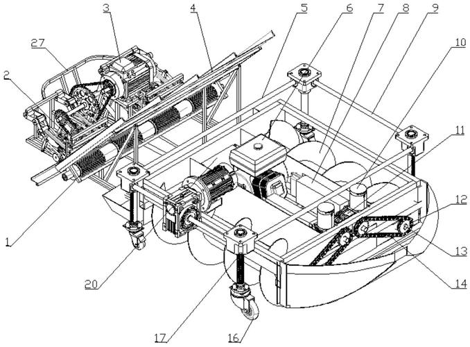 螺旋行走式插秧機與泥地打樁機 兩項創新農業與工程機械專利的探索